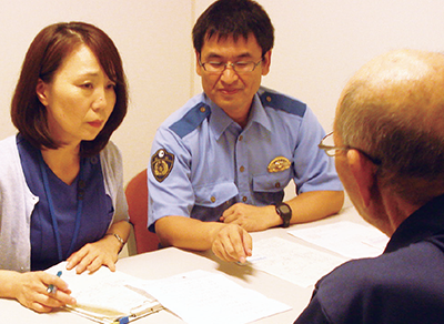 運転適性相談では、看護師が同席して状況や症状を確認しアドバイスします 運転適性相談では、看護師が同席して状況や症状を確認しアドバイスします